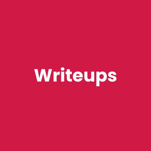 Writeups